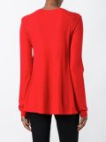 open knit detail jumper