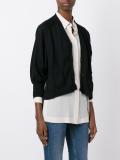 cropped buttoned cardigan