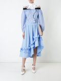 ruffled trim skirt 