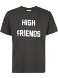 'high friends' print T-shirt