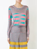 intarsia knit jumper 