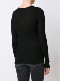 ribbed longsleeved T-shirt