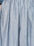 striped midi skirt