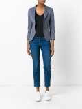 striped blazer