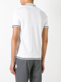 stripe-detail polo shirt