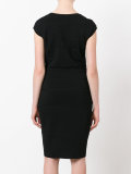 scoop neck dress
