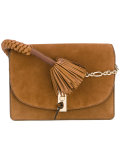 fringed detail shoulder bag