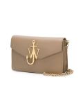 logo plaque crossbody bag