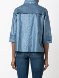 cropped sleeves jacket 