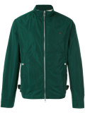 zipped bomber jacket