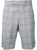 checked shorts