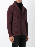 cable knit cardigan