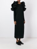 structured shoulder dress