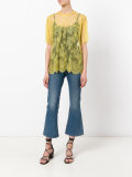 sheer lace top