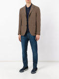 three-button blazer