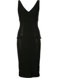 lace up bustier dress