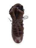 shearling lined hi-top sneakers