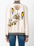 embroidered bomber jacket