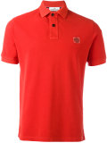 logo patch polo shirt