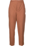 slim-fit trousers