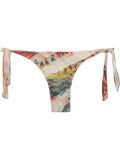 printed bikini bottoms