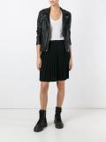 pleated skirt & top