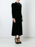 sequin embellished collar dress