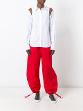 cut-out shoulders shirt