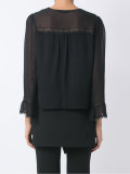 silk blouse