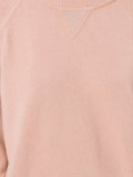 knitted long sleeve sweatshirt