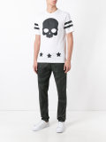 skull print T-shirt