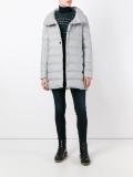 snap fastening mid coat