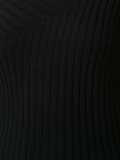 ribbed one-shoulder dress