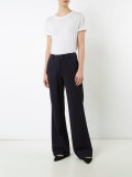 tailored flared trousers