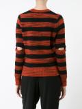 elbow slit jumper