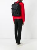 strap fastening backpack