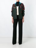 tailored flared trousers