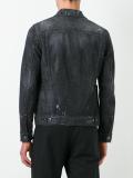 microstudded denim jacket