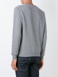 'kanji' print sweatshirt