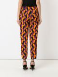 geometric knit trousers