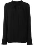 ruffle collar top
