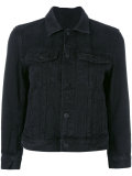cropped denim jacket
