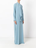 neck detail shift dress