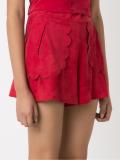 scalloped shorts