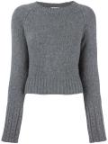 ribbed detailing jumper