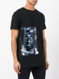 face print T-shirt