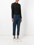 floral lace shirt