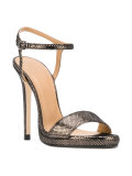 buckled stiletto sandals