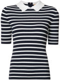 Breton stripe collar top 