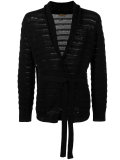 belted cardigan 